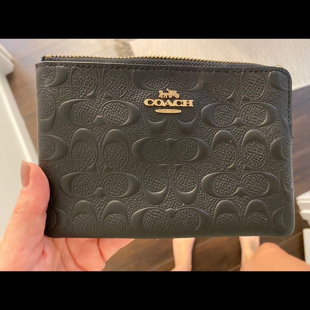 Coach small wristlet